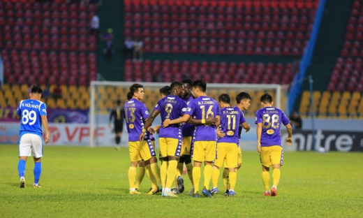 Than Quảng Ninh 0-4 Hà Nội FC ở V.League 2020