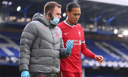 CLB Liverpool đón tin vui từ Virgil van Dijk