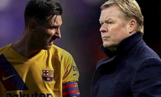 HLV Ronald Koeman nói gì về tương lai của Messi?