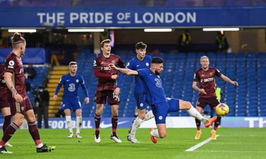 Chelsea 3-1 Leeds: Chelsea từ vị trí thứ 3 leo lên dẫn đầu trên BXH Ngoại hạng Anh 2020/21