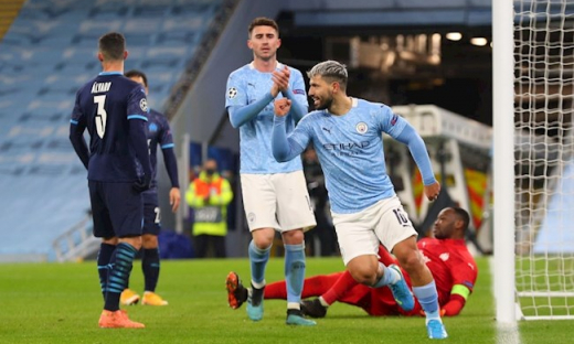 Man City 3-0 Marseille: Man City đại thắng tại Champions League 2020/21