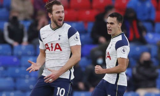 Crystal Palace 1-1 Tottenham ở vòng 12 giải Ngoại hạng Anh 2020/21