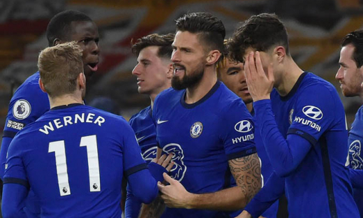 Wolves 2-1 Chelsea: Chelsea thua trận thứ 2 liên tiếp ở Premier League 2020/21