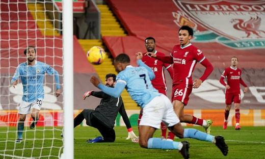 Sai lầm của thủ thành Alisson, khiến CLB Liverpool thua thảm trước Man City