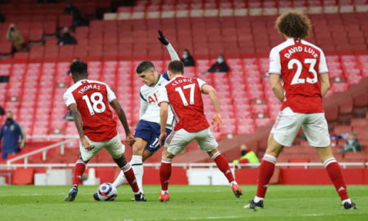 CLB Tottenham thua ngược Arsenal tại vòng 28 Premier League