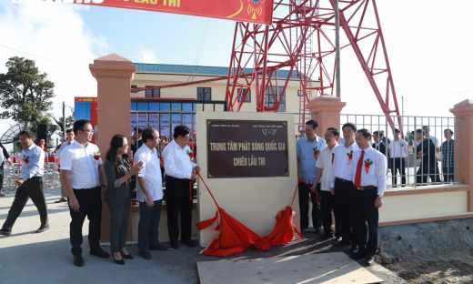 Đài Tiếng nói Việt Nam khánh thành Trung tâm Phát sóng Quốc gia tại huyện Hoàng Su Phì, tỉnh Hà Giang