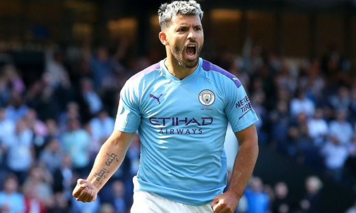 Sergio Aguero thiết lập kỷ lục tại Man City