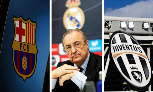 UEFA mở cuôc điều tra với Real, Barca và Juventus