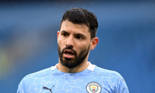 Tiền đạo Sergio Aguero dính chấn thương