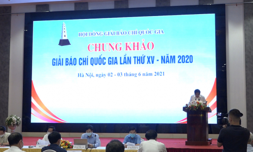 150 tác phẩm vào vòng chung khảo Giải báo chí Quốc gia lần thứ XV - 2020