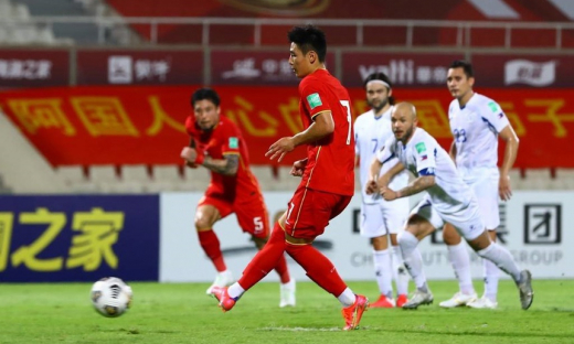 Đội tuyển Trung Quốc đánh bại Philippines 2-0 ở vòng loại thứ hai World Cup 2022