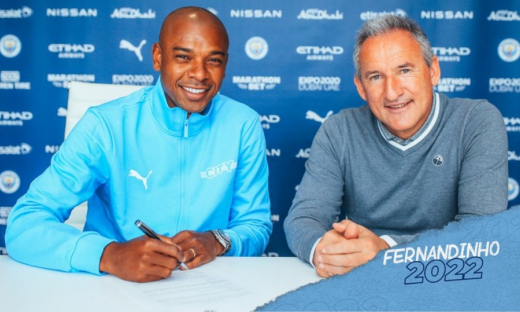 CLB Man City gia hạn hợp đồng thành công với Fernandinho