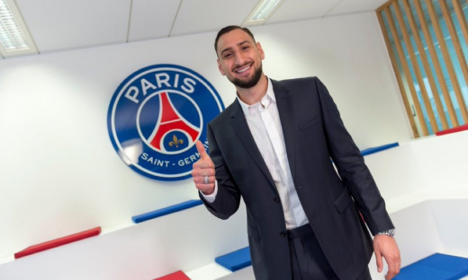 Donnarumma gia nhập Paris Saint-Germain