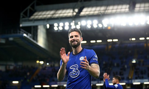 Tiền đạo Olivier Giroud có bến đỗ mới sau Euro 2020