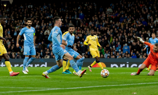 Man City tiến sát tấm vé vào vòng 1/8 Champions League