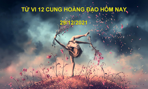 Tử vi 12 cung hoàng đạo hôm nay thứ 4 ngày 29/12/2021