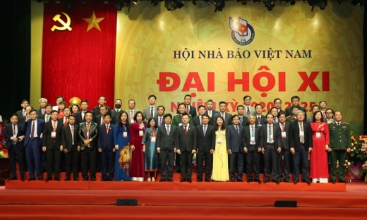 Ra mắt Ban Chấp hành khóa XI Hội Nhà báo Việt Nam: Tiếp tục tăng cường đoàn kết, chung sức, đồng lòng