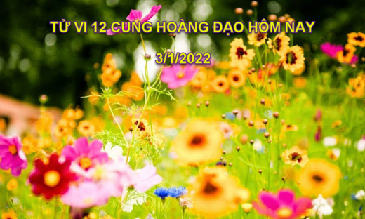 Tử vi 12 cung hoàng đạo hôm nay, thứ 2 ngày 3/1/2022