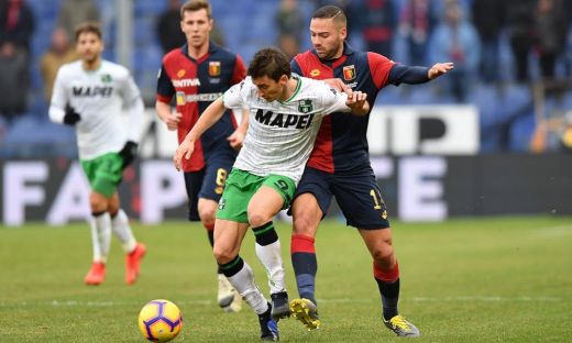 Nhận định trận Sassuolo vs Genoa, 22h30 ngày 6/1