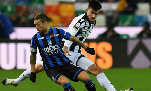 Nhận định trận Udinese vs Atalanta, 22h30 ngày 9/1