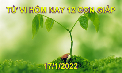 Tử vi hôm nay 17/1/2022, thứ 2 ngày 15/12 âm lịch của 12 con giáp