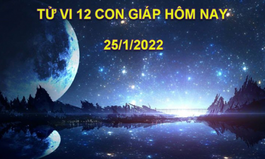 Tử vi hôm nay 25/1/2022, thứ 3 ngày 23/12 âm lịch của 12 con giáp