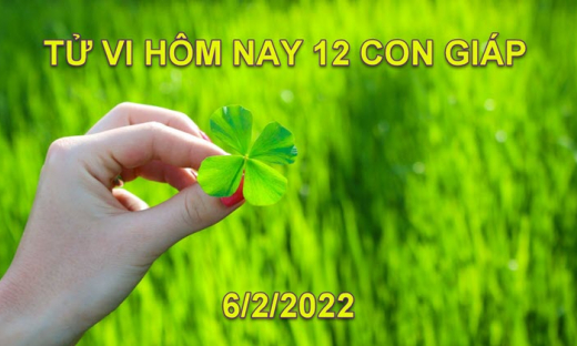 Tử vi hôm nay 6/2/2022, Chủ nhật ngày 6/1 âm lịch của 12 con giáp