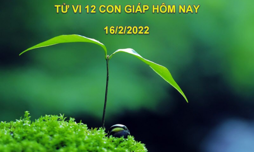 Tử vi hôm nay 16/2/2022, thứ 4 ngày 16/1 âm lịch của 12 con giáp