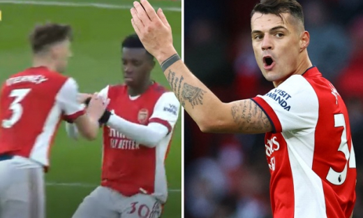 Xhaka bất ngờ từ chối đeo lại băng thủ quân Arsenal