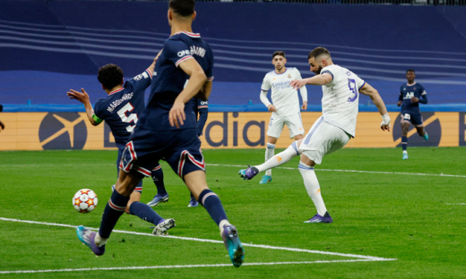 Real ngược dòng đánh bại PSG để vào tứ kết Champions League