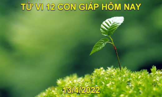 Tử vi 13/4/2022 hôm nay thứ 4 ngày 13/3 âm lịch của 12 con giáp