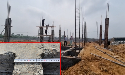 Tam Đảo (Vĩnh Phúc): Công ty TNHH Xây dựng và Thương mại Ninh Bình có dấu hiệu “rút ruột công trình”?