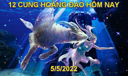 Dự đoán 12 cung hoàng đạo hôm nay, tử vi thứ 5 ngày 5/5/2022