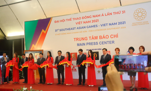 Chính thức khai trương Trung tâm báo chí SEA Games 31