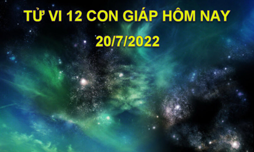 Tử vi 20/7/2022 hôm nay, thứ 4 ngày 22/6 âm lịch của 12 con giáp