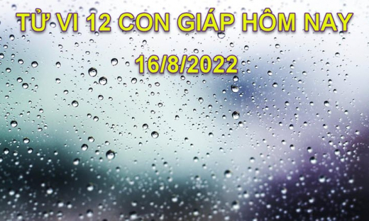 Tử vi hôm nay 16/8/2022, thứ 3 ngày 19/7 âm lịch của 12 con giáp