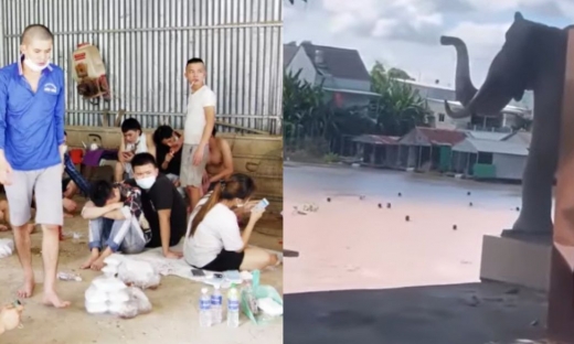 41 người Việt tháo chạy khỏi casino Campuchia, cùng bơi qua sông về nước