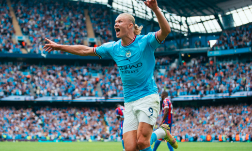 Haaland lập hat-trick, Man City lội ngược dòng thắng 4-2 Crystal Palace