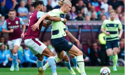 Haaland rực sáng nhưng Man City vẫn bị Aston Villa chia điểm