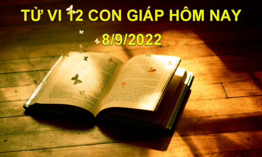 Tử vi hôm nay 8/9/2022, thứ 5 ngày 13/8 âm lịch của 12 con giáp