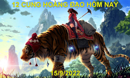 Tử vi 12 cung hoàng đạo hôm nay, thứ 5 ngày 15/9/2022