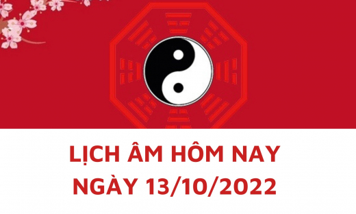 Lịch âm hôm nay: Xem tốt xấu 13/10/2022, tức 18/9/2022 âm lịch