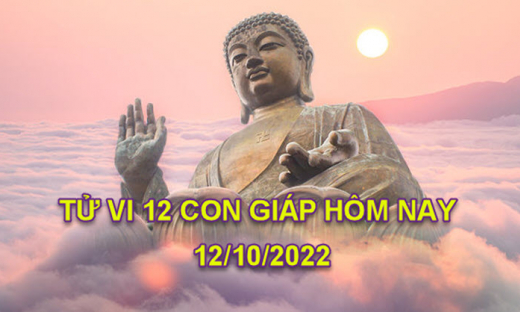 Tử vi hôm nay 12/10/2022, thứ 4 ngày 17/9 âm lịch của 12 con giáp