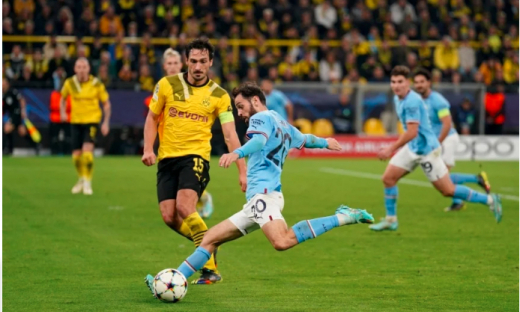 Haaland thi đấu mờ nhạt, Man City chia điểm với Dortmund