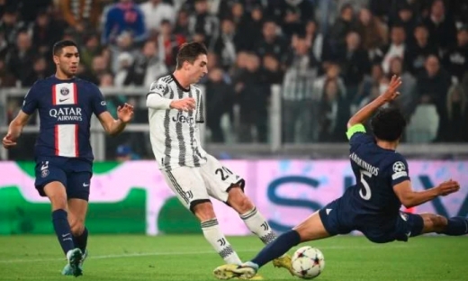 Thắng Juventus 2-1, PSG vẫn chỉ xếp nhì bảng ở Champions League