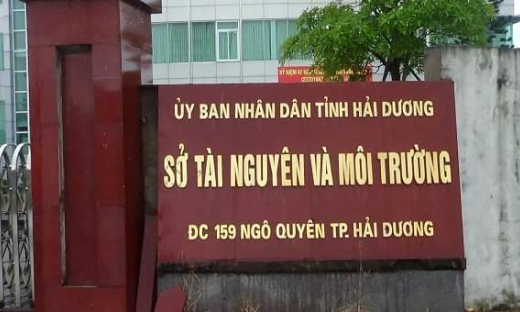 Kiểm tra, xem xét đơn tố cáo với Phó Giám đốc Sở Tài nguyên và Môi trường Hải Dương