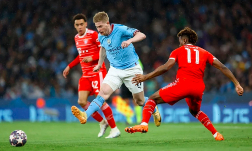 Hủy diệt Bayern 3-0, Man City chạm một tay vào bán kết Champions League