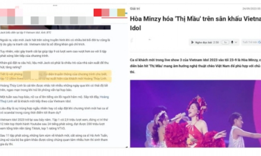 Hoàng Thùy Linh nghi bị hủy show tập 12 chương trình 'Vietnam Idol 2023'