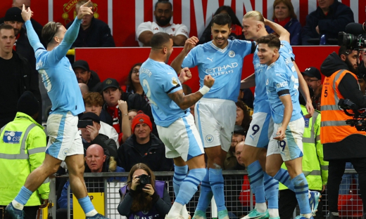 Erling Haaland tỏa sáng, Man City hạ đẹp Man Utd 3-0