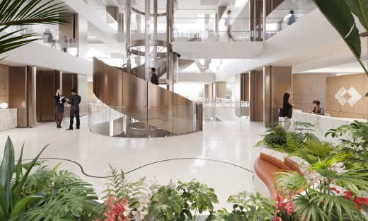 Các tòa nhà hội sở Techcombank được trao chứng nhận 'Năng lượng xanh 5 sao'
